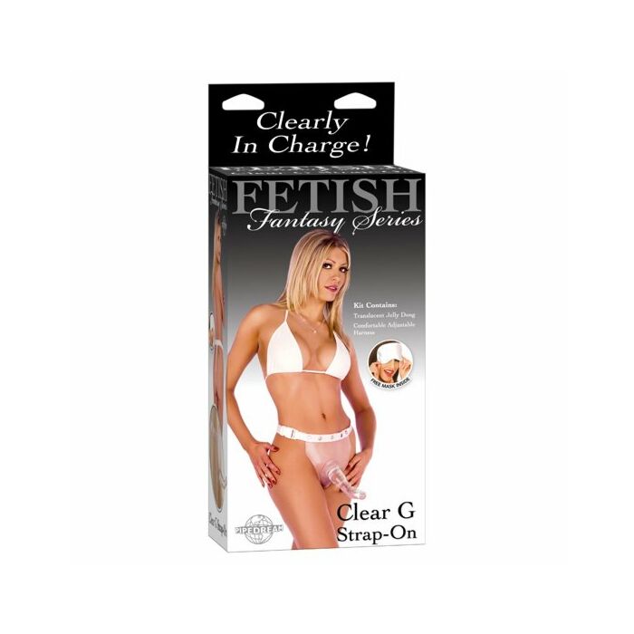 Fetish Fantasy Harness ponto g transparente