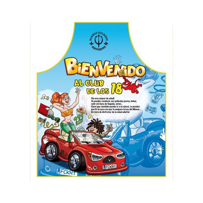 Avental 18 anos