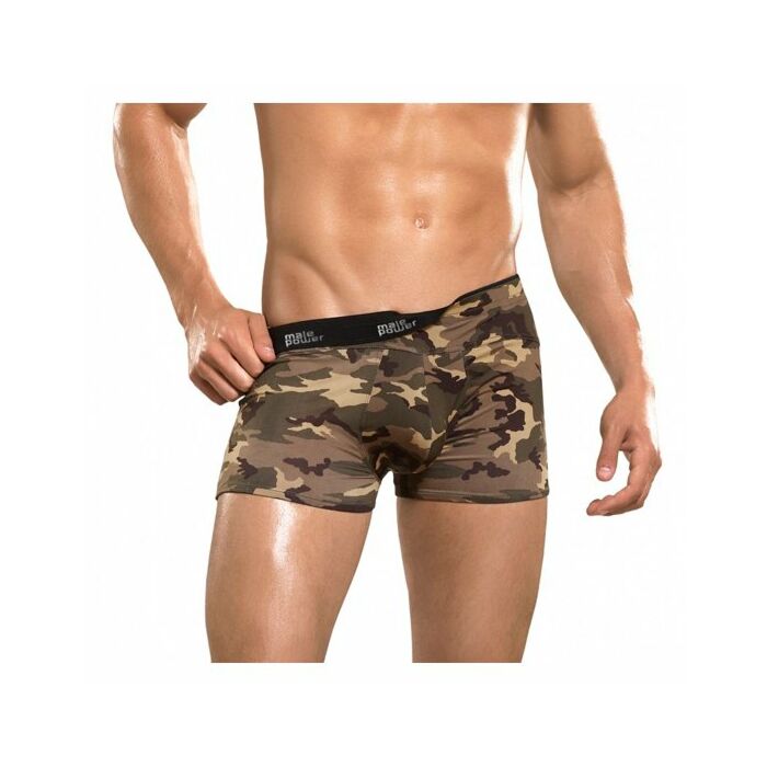 camuflagem poder masculino boxer