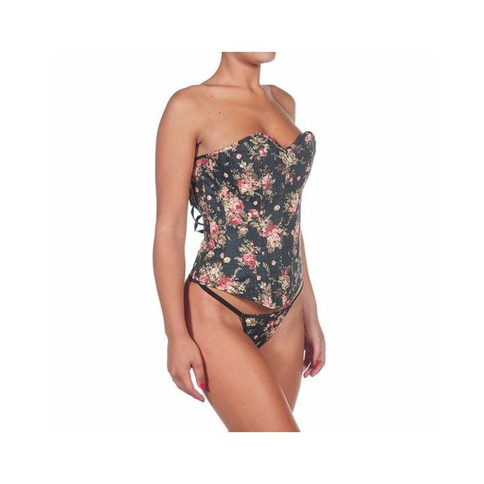 Intimax cinza vesta corset