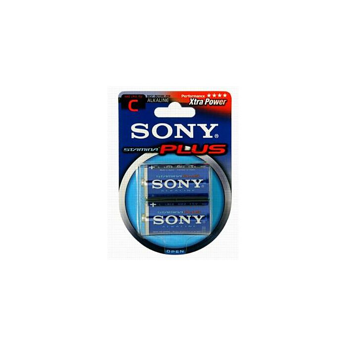 Sony Baterias Mais de ALKALINE LR14 / C