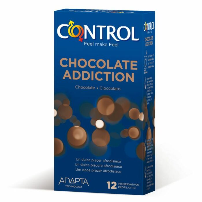 Conservantes chocolate controlar 12 unidades - Preservativos de controle