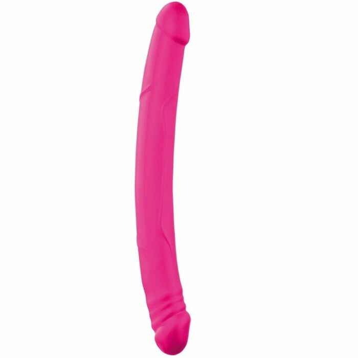 Real duplo dong vibrador de 42 cm