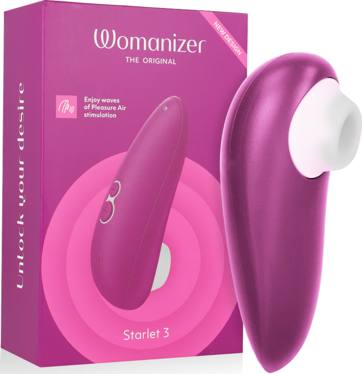 Vibrador Womanizer Starlet 3 com tecnologia de ar de prazer