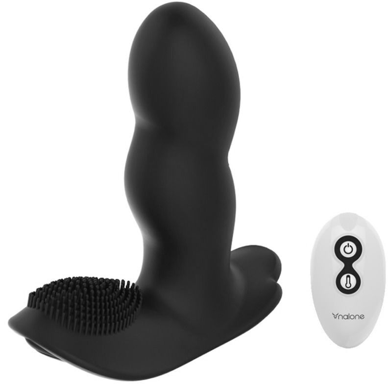 Nalone Loli Massageador Controle Remoto Negro - Prazer Intenso