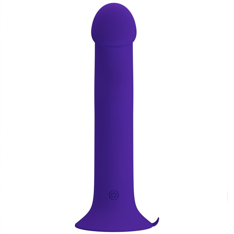 Dildo Vibrador Recarregável Pretty Love - Murray Youth | Violeta | 12 Funções | Silicone