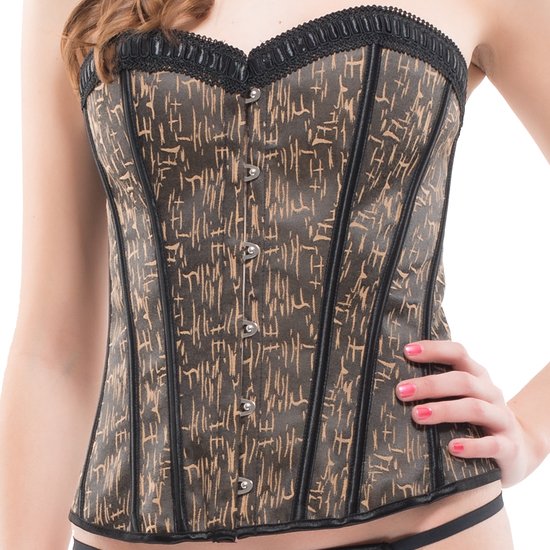 Intimax - corset cinza hayley