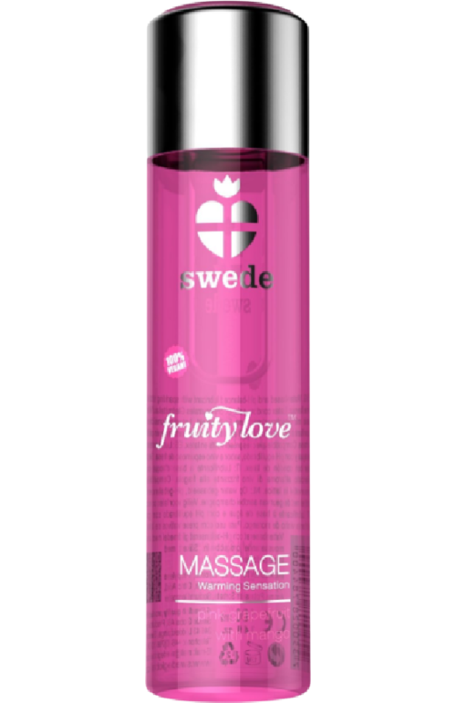 Óleo de Massagem SWEDE Fruity Love com Efeito Calor