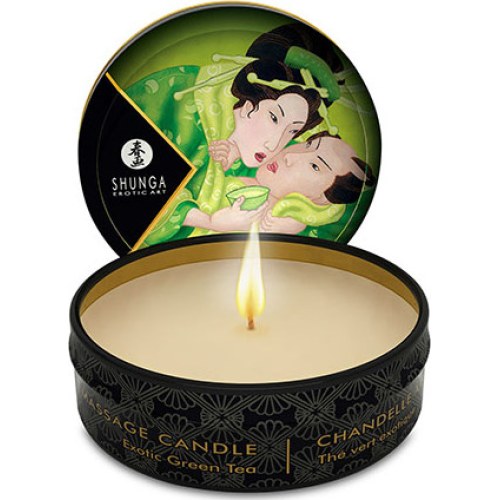 Vela de Massagem Shunga Zenitude 30ml com Aroma a Chá Verde